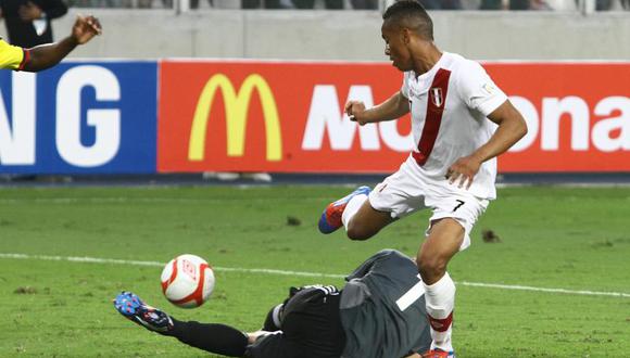 Perú vs Costa Rica: Perú va ganando 1-0