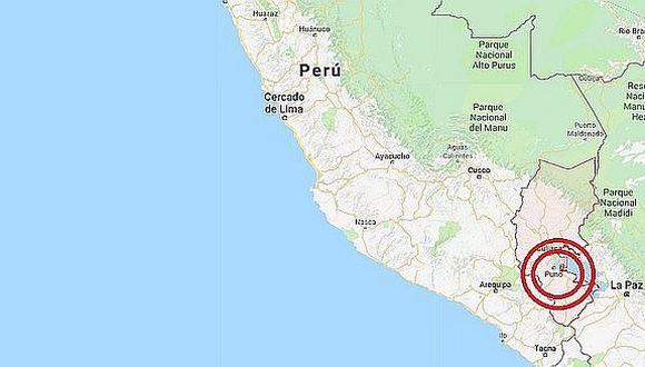 Fuerte sismo en la región de Puno despertó a la población tacneña