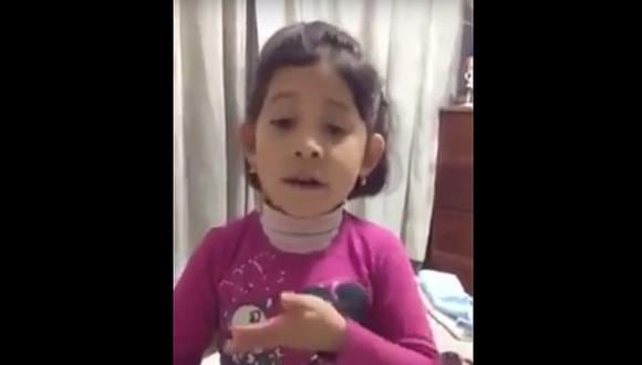 YouTube: niña cusqueña sorprende con tierna interpretación del vals 'Nada Soy'