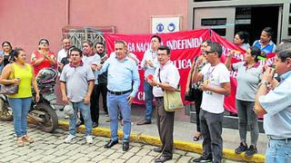 Lambayeque: Trabajadores de la  Defensoría Pública en huelga indefinida