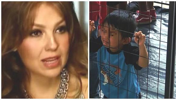 Thalía conmovida por situación de niños inmigrantes en EE.UU.: “Me parte el alma” (FOTO)
