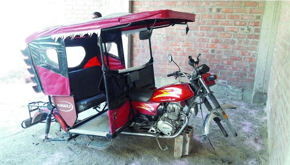 Chiclayo: Radiopatrulla recupera una mototaxi robada