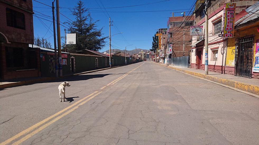 Viernes Santo desierto en la ciudad de Puno (FOTOS)