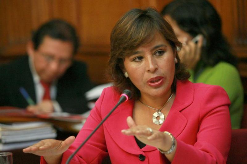 Nidia Vílchez será candidata a la región Junín por el Apra 