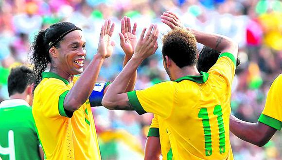 Ronaldinho dice que Neymar será el mejor tras el ocaso de Messi