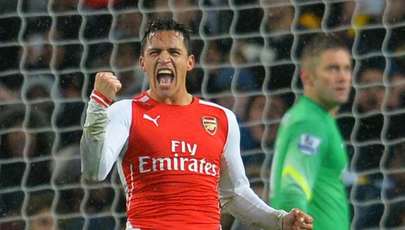 Alexis Sánchez: "Soy muy feliz en el Arsenal"