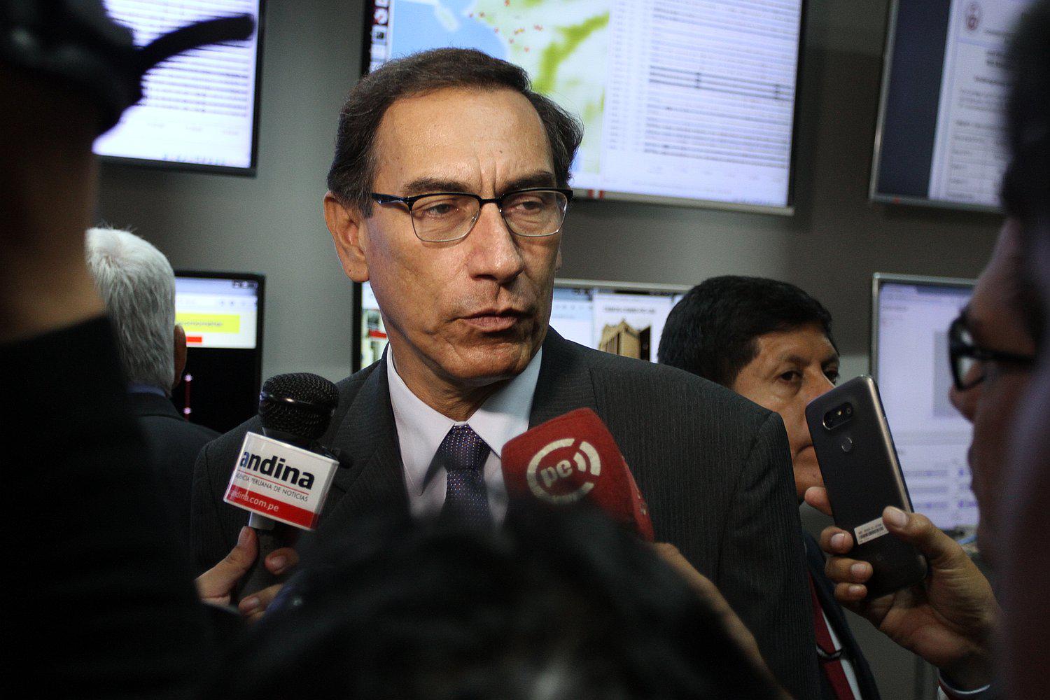 Martín Vizcarra señaló que Odebrecht no puede continuar en el país