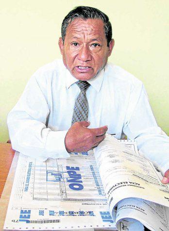 Néstor Morón Chávez, detenido por DIRINCRI