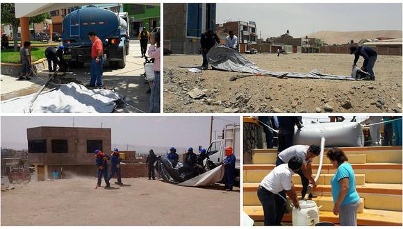 Tacna: Instalan "cisternas itinerates" en la ciudad ante emergencia hídrica (VIDEO)