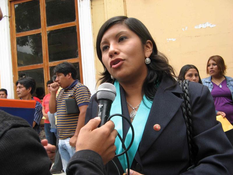 Municipio de Huánuco está acéfala, según regidora Reátegui