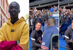 Khaby: Famoso tiktoker se emociona al saludar a Lionel Messi en el Parque de los Príncipes