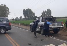 Pisco: Policía pierde la vida al chocar su moto con cargador frontal
