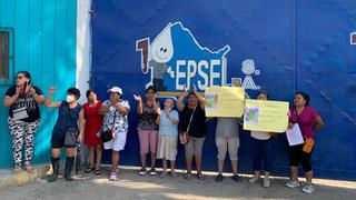Chiclayo: Protestan contra Epsel por colapsos de aguas servidas