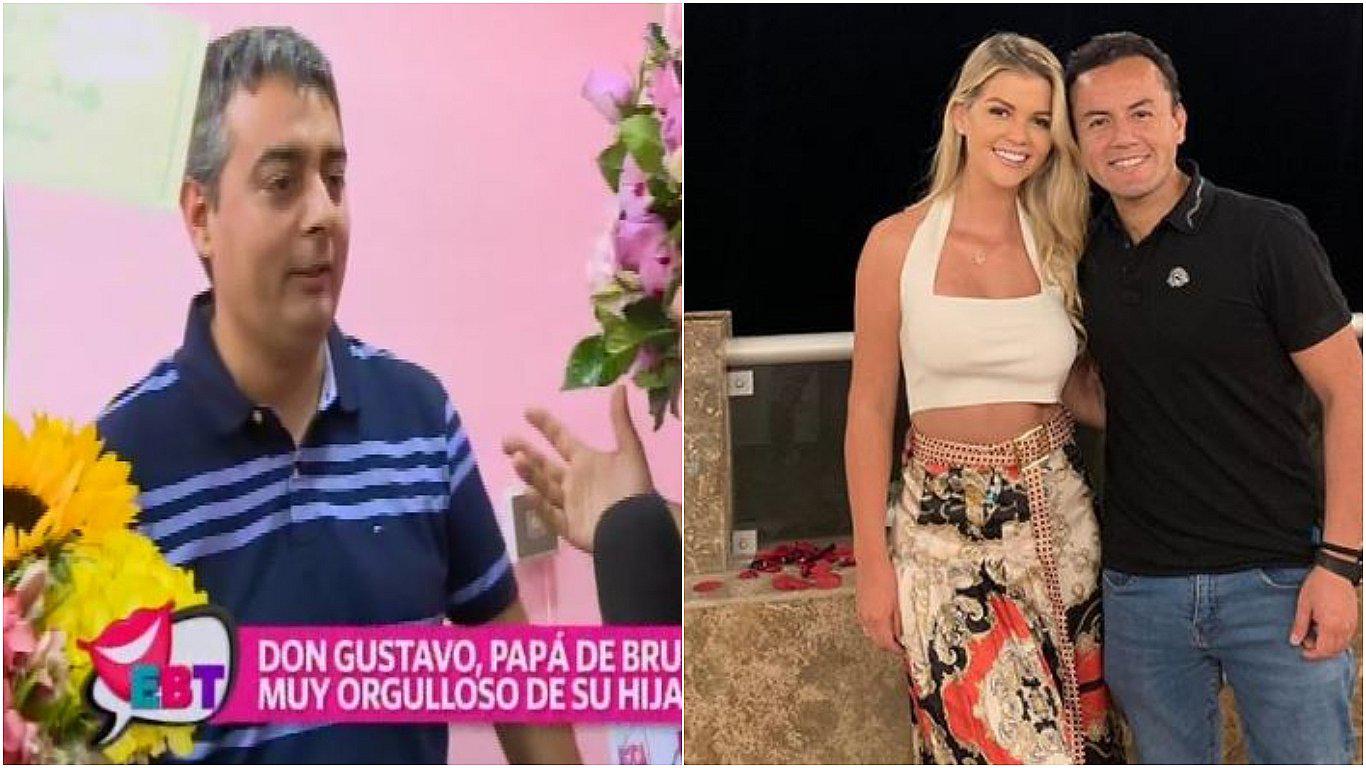 Papá de Brunella Horna está deacuerdo si su hija quiere casarse con Richard Acuña (VIDEO)