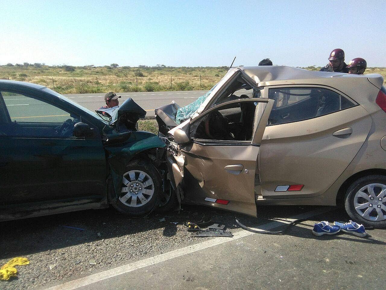 Un abogado muere en choque frontal en la vía Piura-Paita