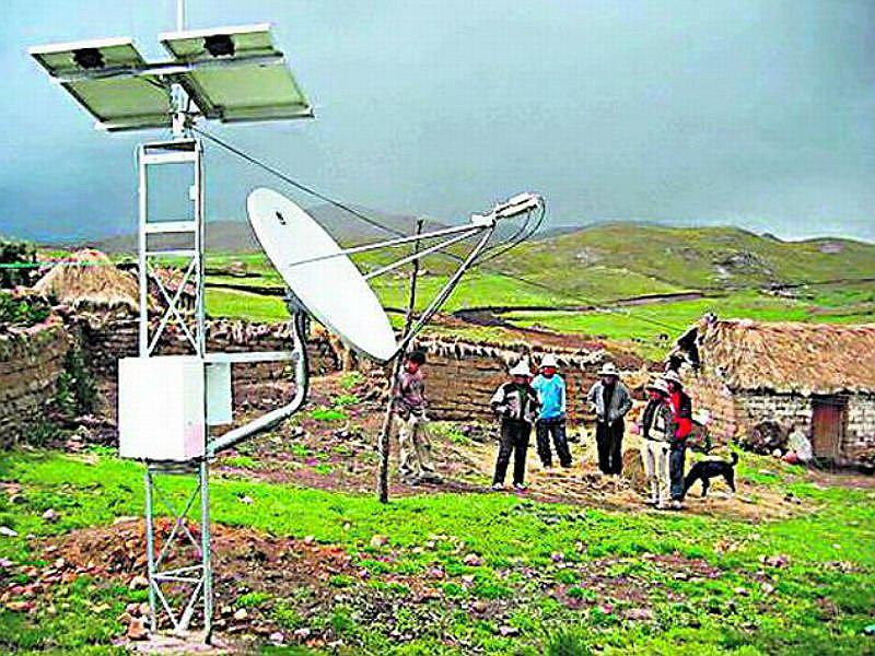 Comunicación satelital permitirá llevar internet de alta velocidad a zonas rurales