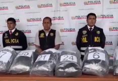 Huancavelica: PNP incauta más de una tonelada de insumos químicos durante operativo