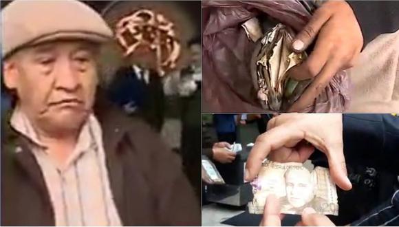 ​Incendio en mercado: comerciante de 72 años recupera dinero que se quemó (VIDEO)