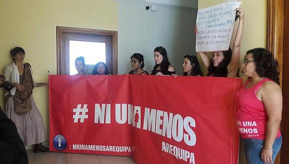 ​Arequipa también protesta en contra del abuso y en apoyo a Jimena