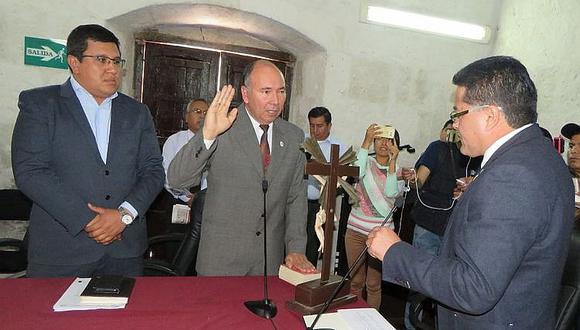 ​Carlos Dongo es el nuevo presidente del Consejo Regional de Arequipa