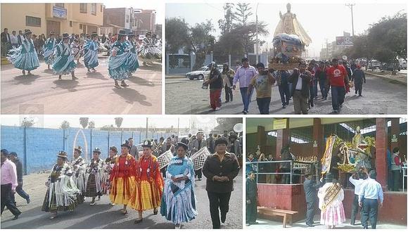 Tacna: Comerciantes de hidrobiológicos sacan en procesión a San Pedro