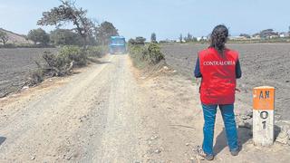 Chimbote: Detectan deficiencias en obra de caminos vecinales