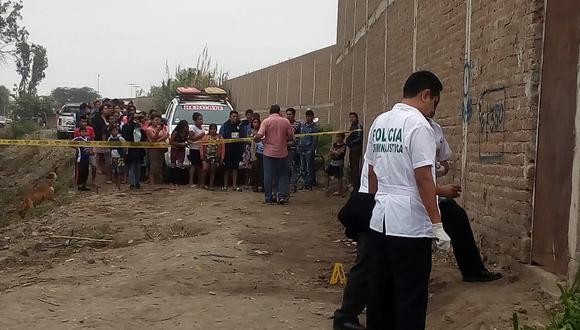 Hallan a un joven sin vida con el cuerpo quemado en una chacra de Chiclayo 