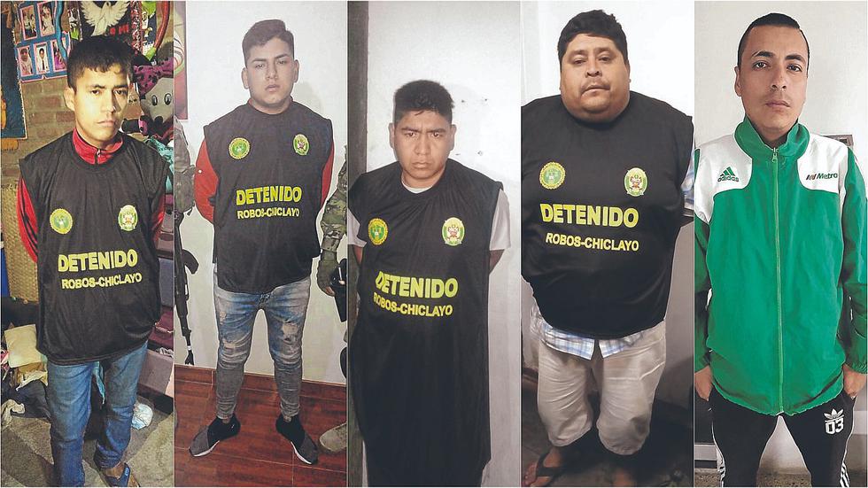 Desarticulan a la red criminal “Los Marcas de Chocano” (FOTOS)