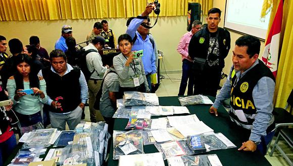 Desarticulan organización criminal que operaba en Puno y Arequipa