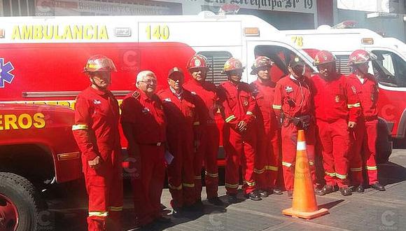 Arequipa: Colecta pública permitió reparar maquinaria de bomberos
