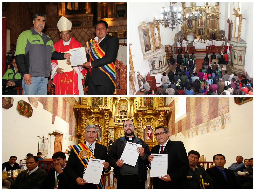 Templos coloniales San Jerónimo, San Juan Bautista y Santiago Apóstol son restaurados