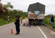 Huánuco: tres escolares pierden la vida al ser arrollados por camión luego participar en desfile cívico en Puerto Inca