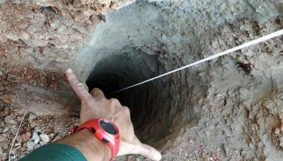 Perforan túnel para rescatar a niño atrapado en pozo 