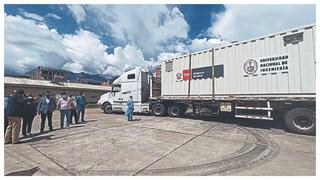 Entregan planta de oxígeno móvil para Huaraz
