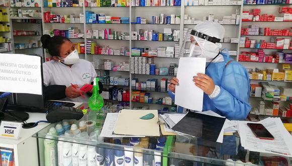Farmacias de Arequipa bajo la lupa por medicamentos contra la COVID-19