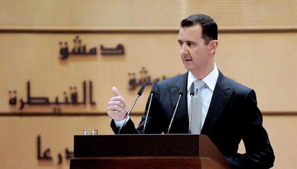 Presidente sirio Bachar al Asad visita a soldados en Damasco