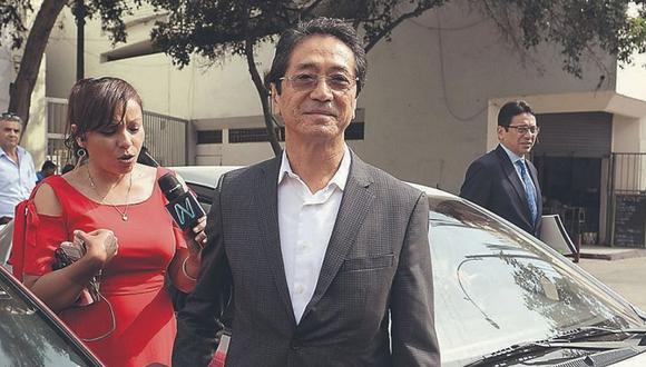 Jaime Yoshiyama es uno de los acusados, junto a Keiko Fujimori, por lavado de activos y organización criminal. (Foto: Correo)