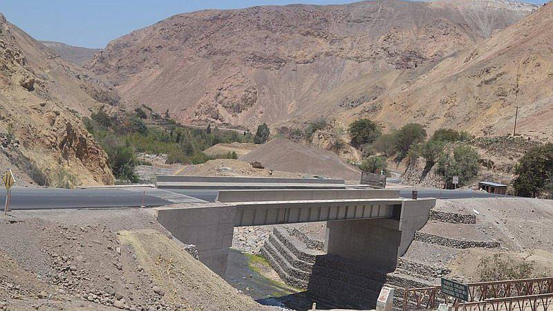 Carretera que costó S/ 133 millones quedó destrozada en Ilabaya