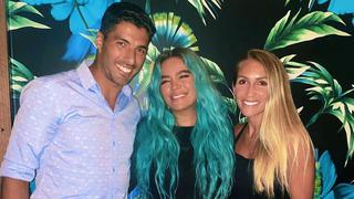 Karol G comparte en Instagram fotografía de su reunión junto a Luis Suárez y su esposa