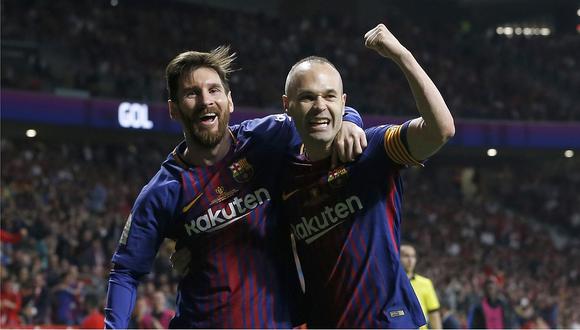 Copa del Rey: Barcelona goleó 5-0 al Sevilla y se coronó campeón