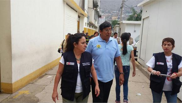 Ministra de Salud atrapada por el huaico en Chosica