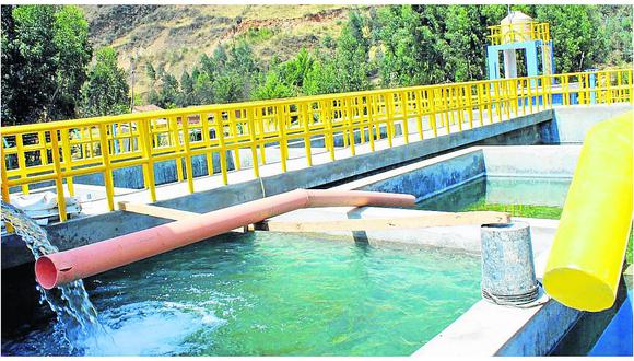 ​En distrito de Apata en Jauja construyen planta de tratamiento de agua potable