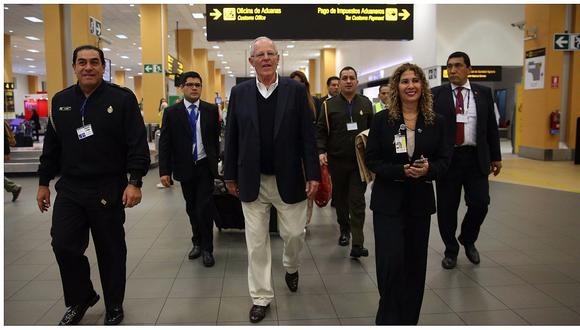 Presidente Kuczynski llegó a Colombia por cumbre de la Alianza del Pacífico