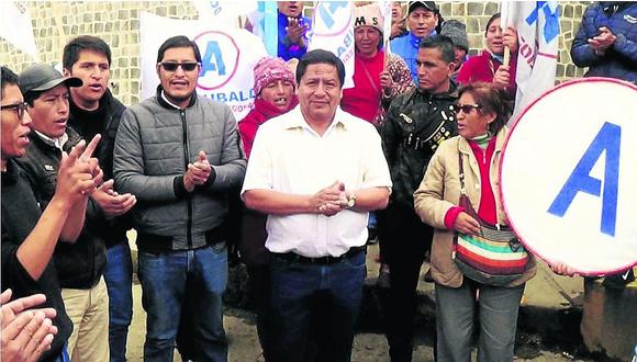Pedro Ubaldo priorizará acceso al agua en Pasco