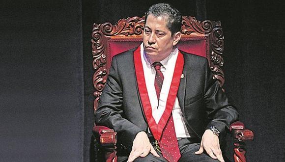 Tribunal Constitucional debate hoy pedido de vacancia contra Espinosa-Saldaña