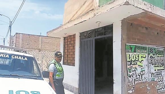Policía de Chala acudió al lugar del crimen