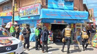 Escolares podían comprar licor a solo S/5 a metros de su propio colegio en Huancayo