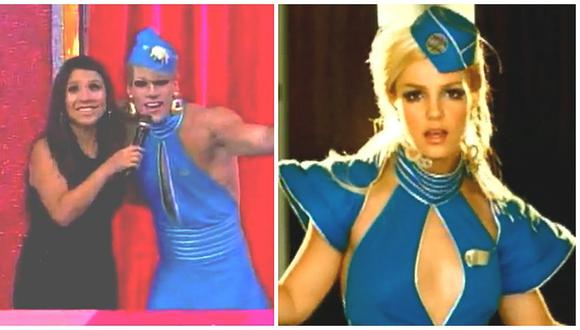 Patricio Parodi imitó a Britney Spears con su popular tema 'Toxic' (VIDEO)
