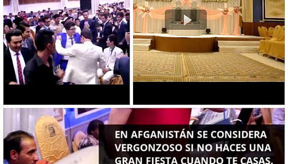Las bodas afganas: Fiestas llenas de derroche (VIDEO)