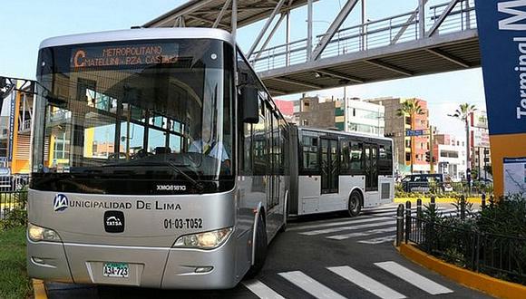 Metropolitano: Desde hoy empieza a regir el incremento del pasaje a S/ 2.85